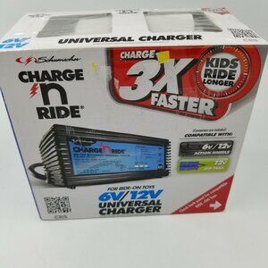Schumacher Charge N Ride Universal Battery Charger 6V 12V Ride On Toys CR6 New